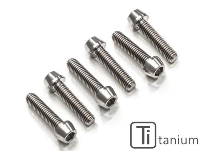 KV390X - CNC RACING Ducati Panigale Titanium Triple Clamps Bottom Bolts (M6x20) – Accessories in the Motodeal Motorcycle Aftermarket Accessories and Parts Online Shop