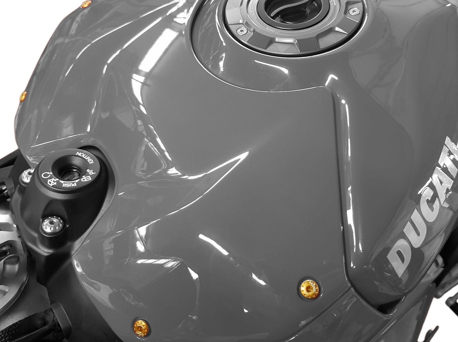 KV398 - CNC RACING Ducati Panigale V4 / Streetfighter V4 (18/24) Fuel Tank Cover Screws – Accessories in the Motodeal Motorcycle Aftermarket Accessories and Parts Online Shop