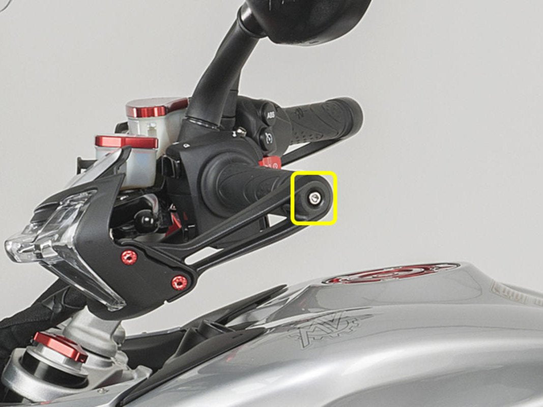 KV406X - CNC RACING MV Agusta Turismo Veloce Titanium Handlebar End Bolts (M6x30) – Accessories in the Motodeal Motorcycle Aftermarket Accessories and Parts Online Shop