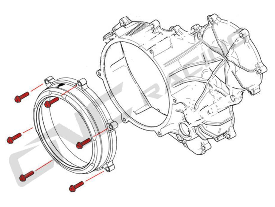KV430X - CNC RACING Ducati Panigale / Streetfighter V2 Titanium Clutch Cover Bolts – Accessories in the Motodeal Motorcycle Aftermarket Accessories and Parts Online Shop