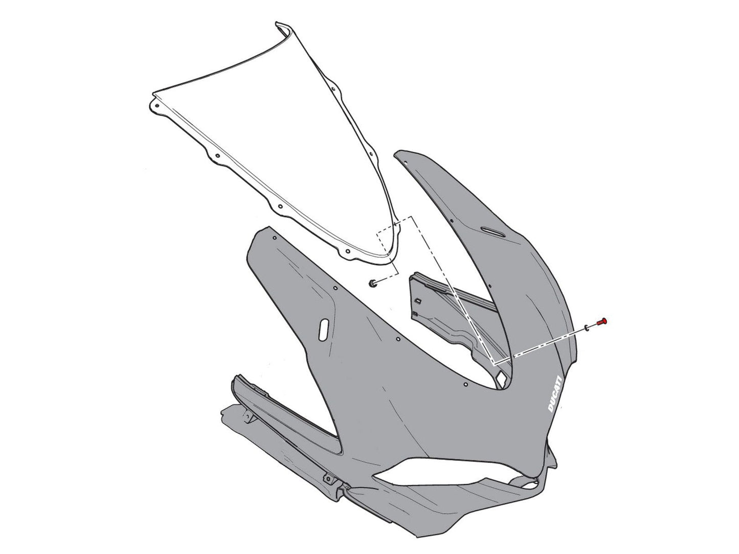 KV433 - CNC RACING Ducati / MV Agusta Wind Screen Bolts – Accessories in the Motodeal Motorcycle Aftermarket Accessories and Parts Online Shop