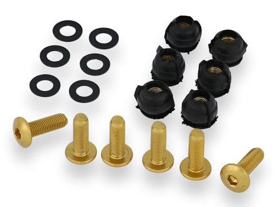 KV435 - CNC RACING Ducati Panigale V4 / V2 (18/24) Screen Bolts Kit – Accessories in the Motodeal Motorcycle Aftermarket Accessories and Parts Online Shop