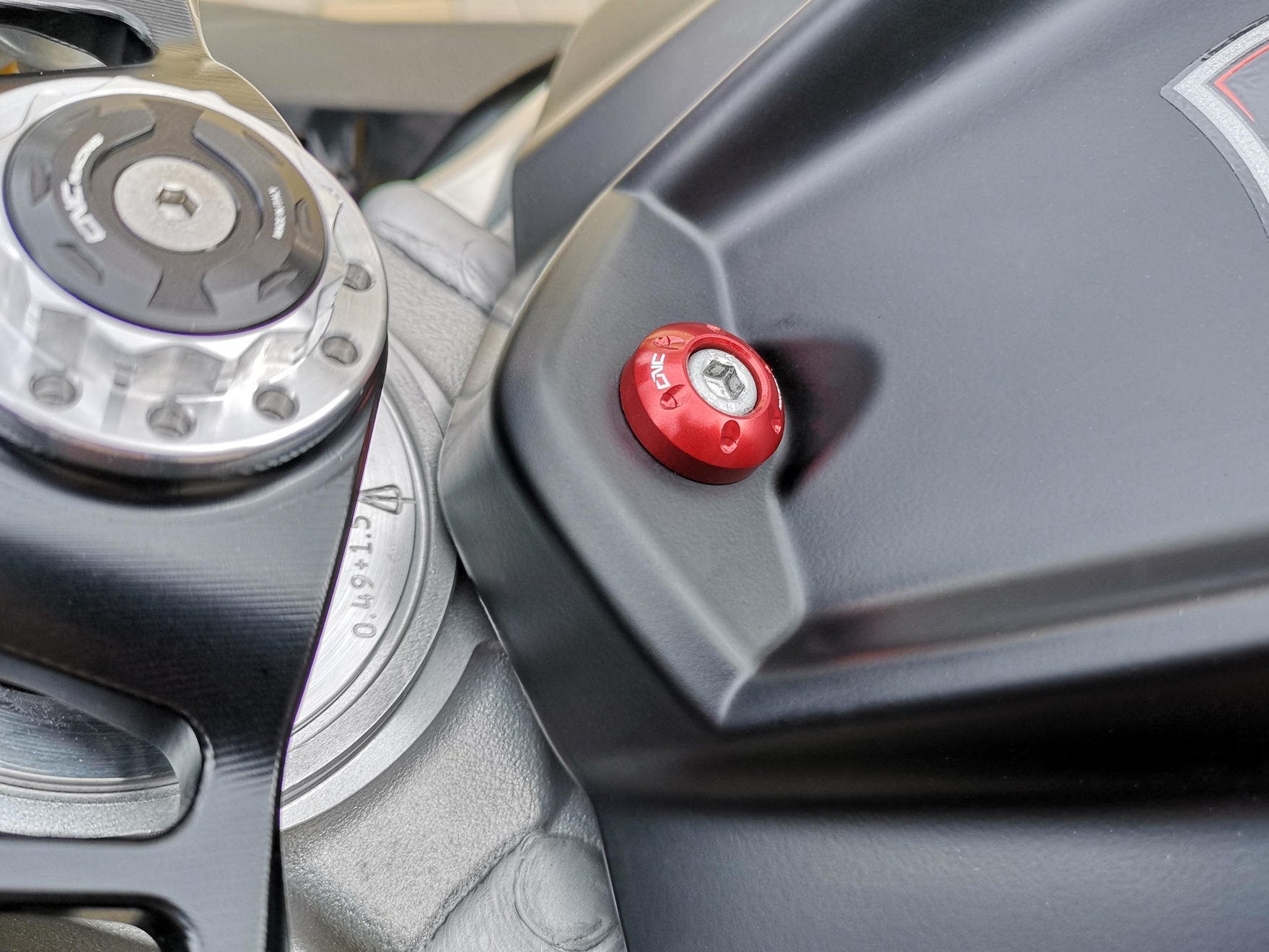 KV444 - CNC RACING Aprilia Fuel Tank Cover Collar Screw – Accessories in the Motodeal Motorcycle Aftermarket Accessories and Parts Online Shop