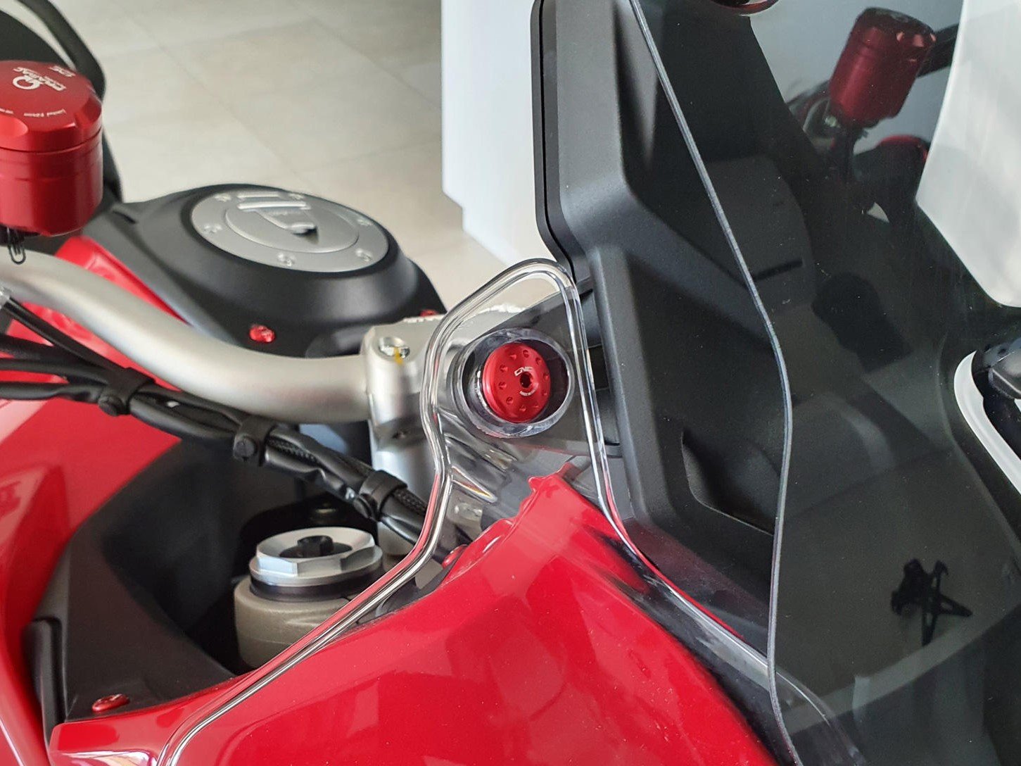 KV460 - CNC RACING Ducati Multistrada V4 Air Deflectors Screws – Accessories in the Motodeal Motorcycle Aftermarket Accessories and Parts Online Shop