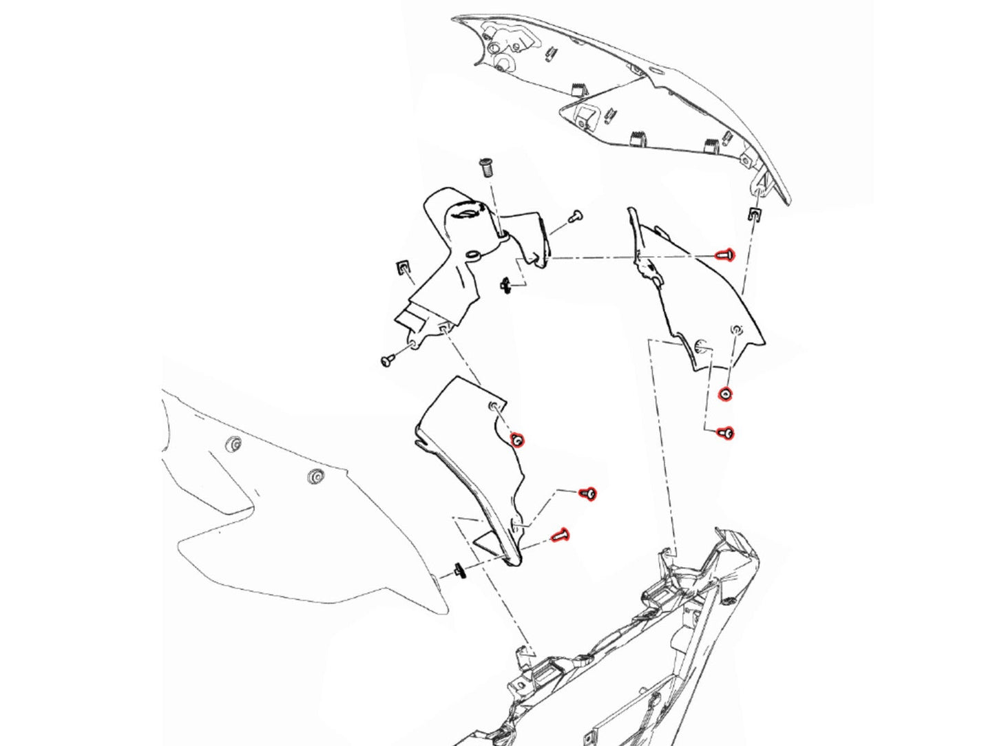 KV476 - CNC RACING Ducati Streetfighter V2 (2022+) Steering Head Cover Screws – Accessories in the Motodeal Motorcycle Aftermarket Accessories and Parts Online Shop