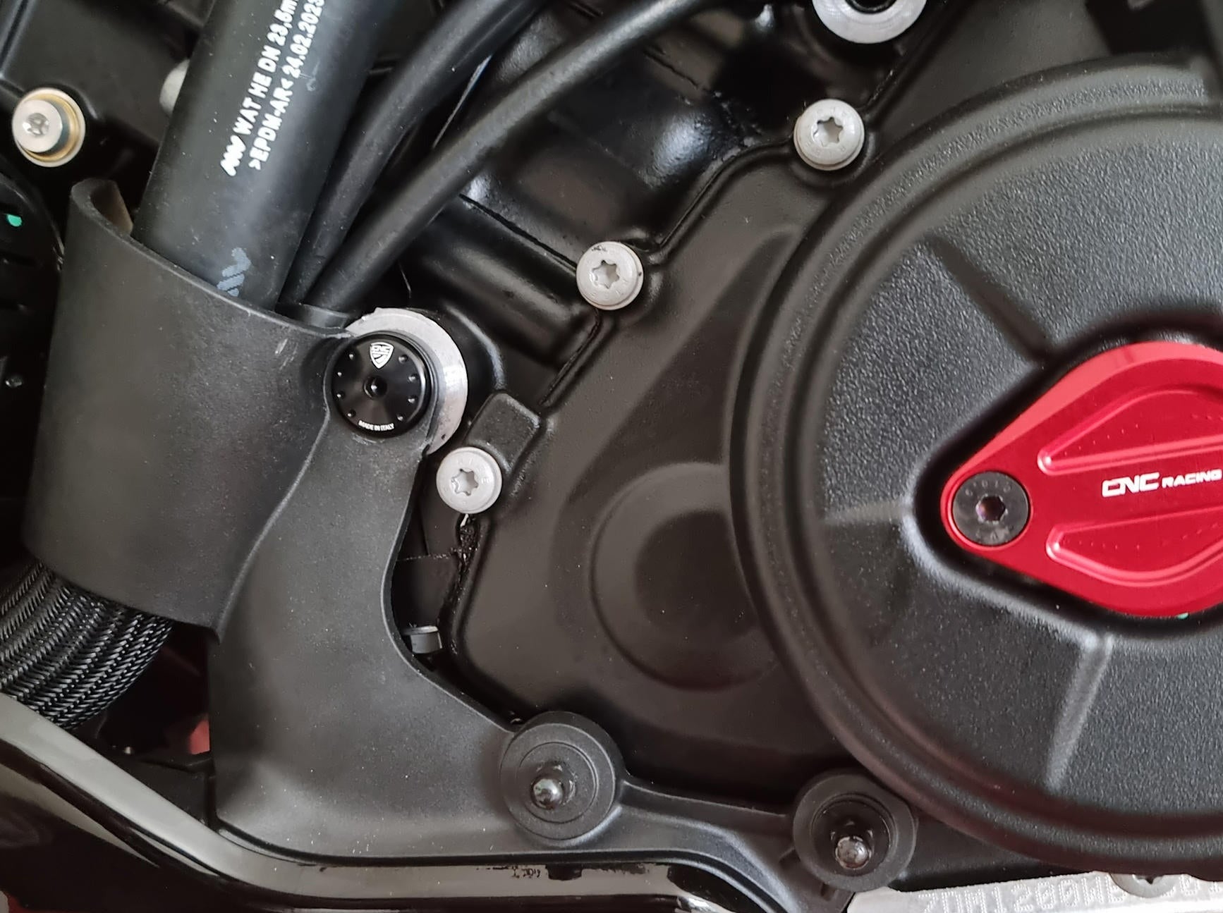 KV481 - CNC RACING Ducati Diavel V4 (2023+) Belly Pan Support Screw (left side) – Accessories in the Motodeal Motorcycle Aftermarket Accessories and Parts Online Shop