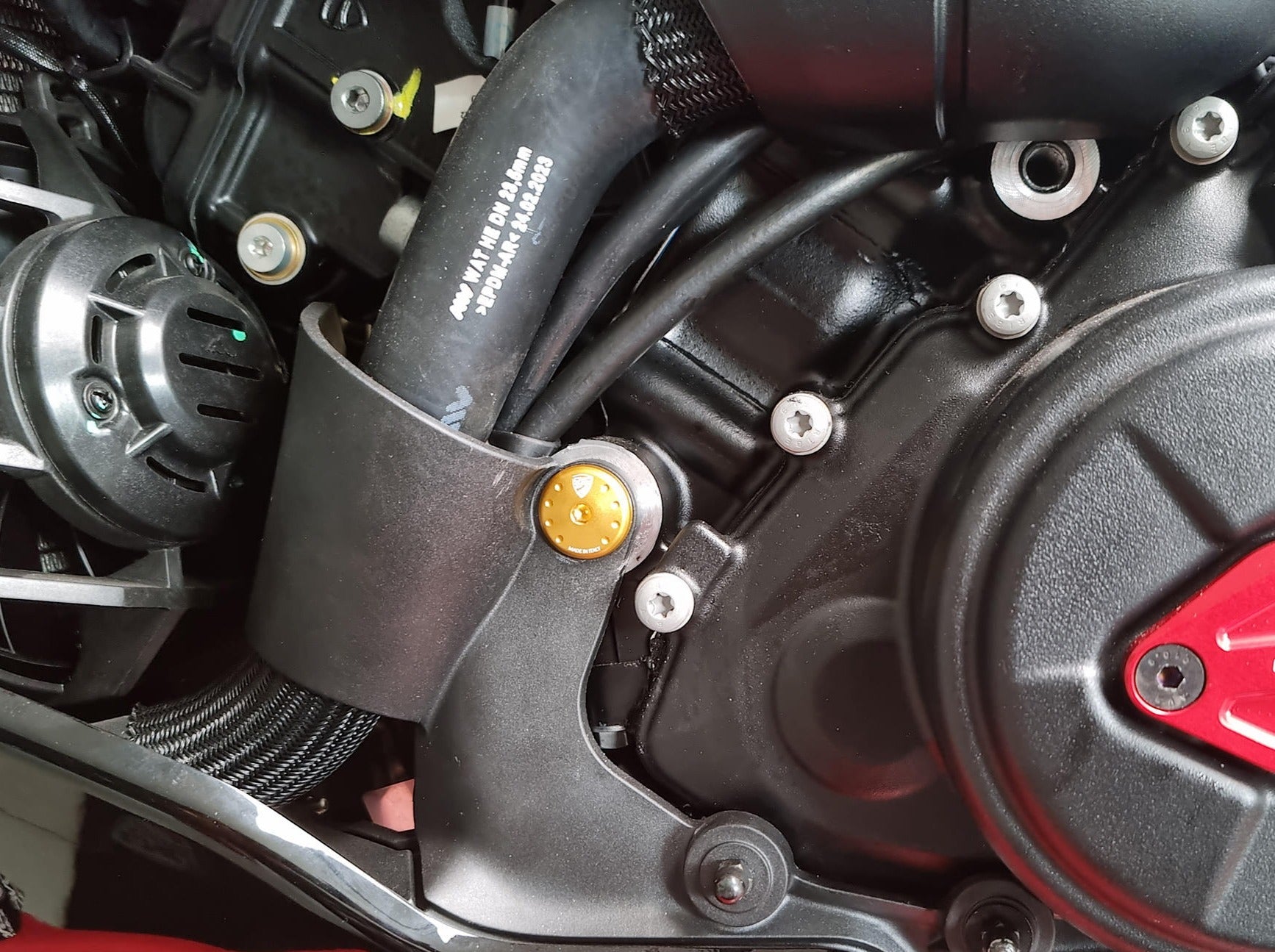 KV481 - CNC RACING Ducati Diavel V4 (2023+) Belly Pan Support Screw (left side) – Accessories in the Motodeal Motorcycle Aftermarket Accessories and Parts Online Shop