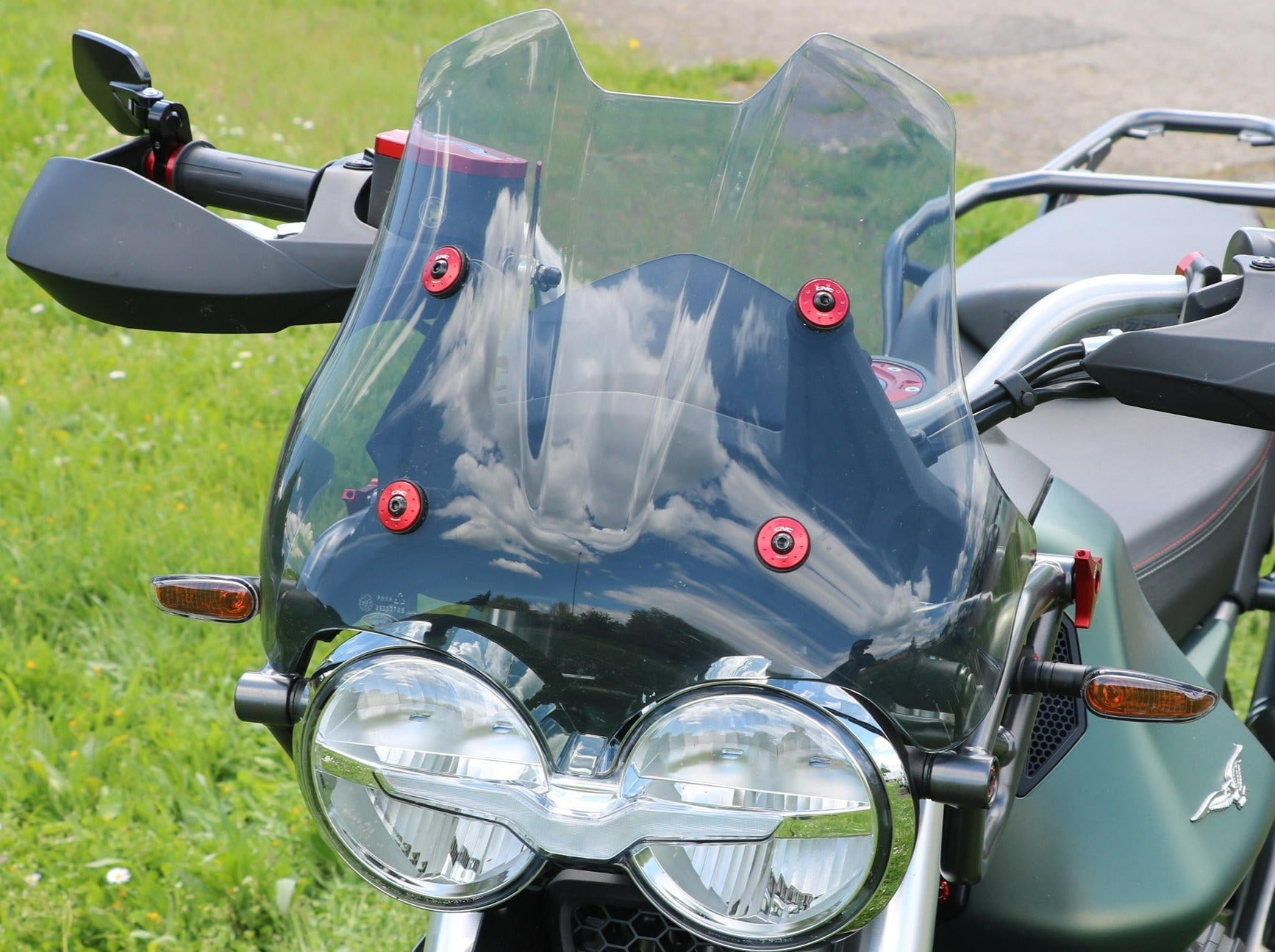 CNC RACING KV902 Moto Guzzi V100 Mandello / V85 TT Windshield Bushes Screws – Accessories in the Motodeal Motorcycle Aftermarket Accessories and Parts Online Shop