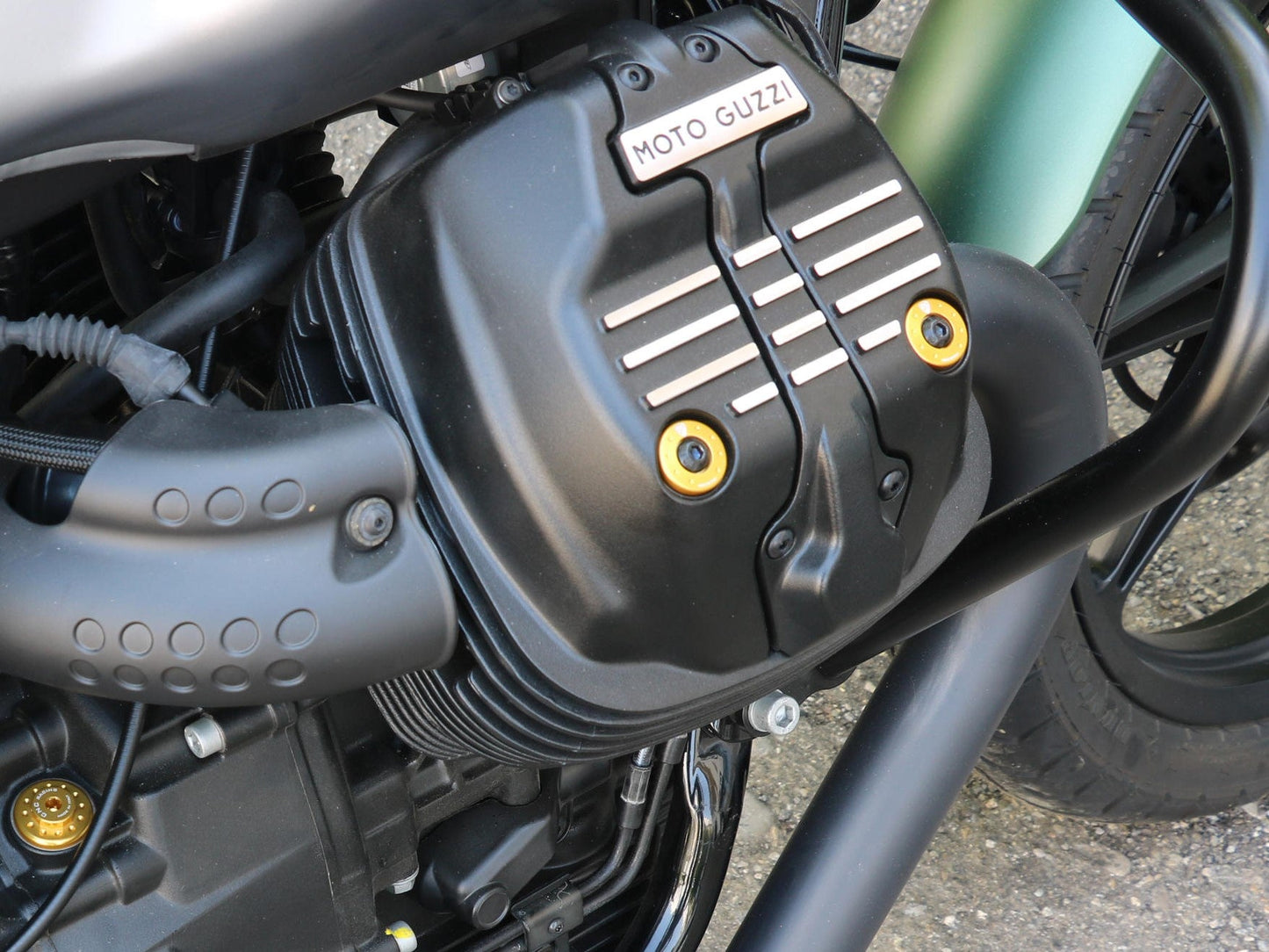CNC RACING KV907 Moto Guzzi Cylinder Head Cover Collars Screws – Accessories in the Motodeal Motorcycle Aftermarket Accessories and Parts Online Shop
