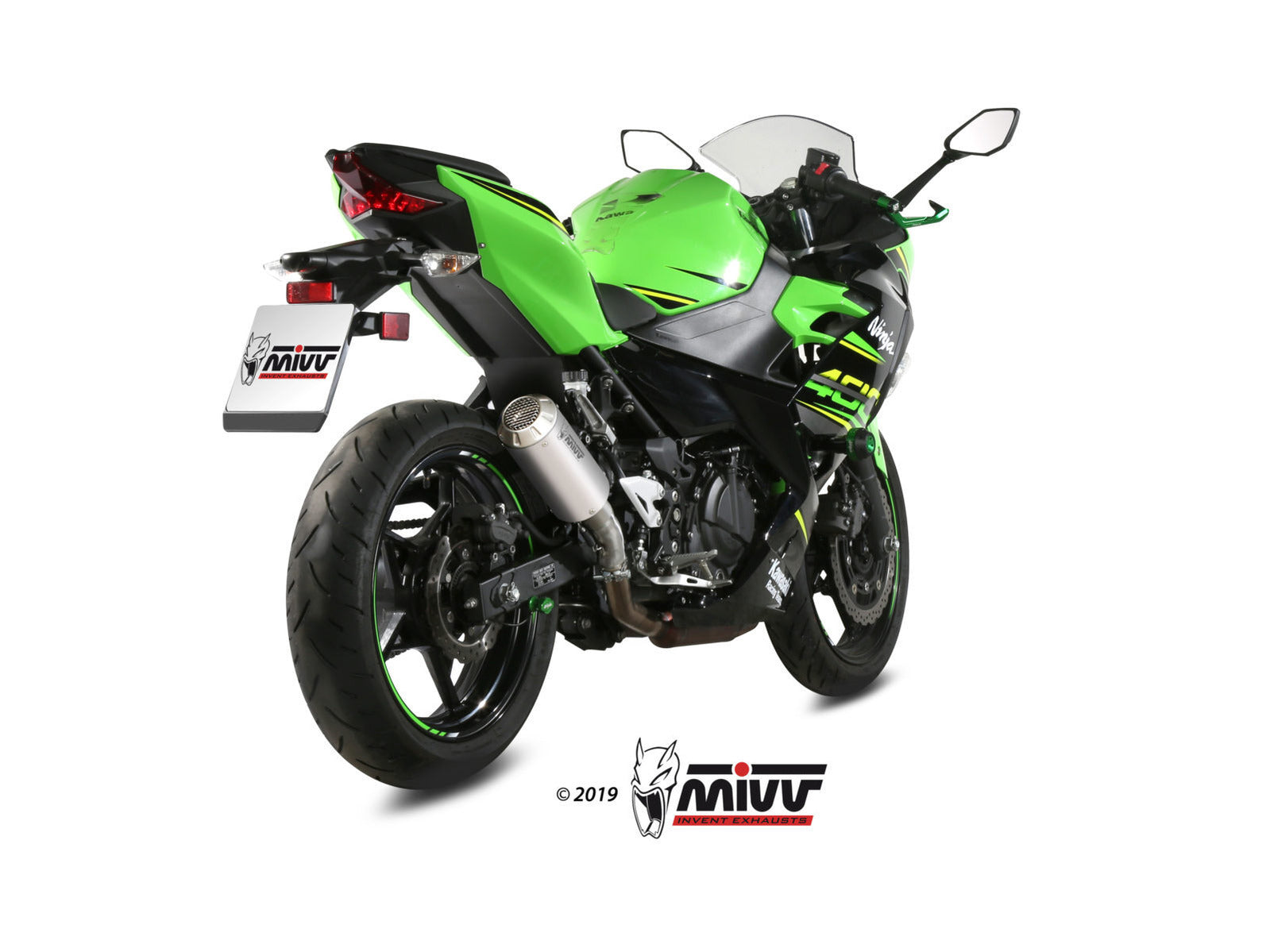 MIVV K.047 KAWASAKI NINJA 400 ( 2018+ ) Slip On Exhaust "MK3" (stainless steel; not approved) – Accessories in the 2WheelsHero Motorcycle Aftermarket Accessories and Parts Online Shop