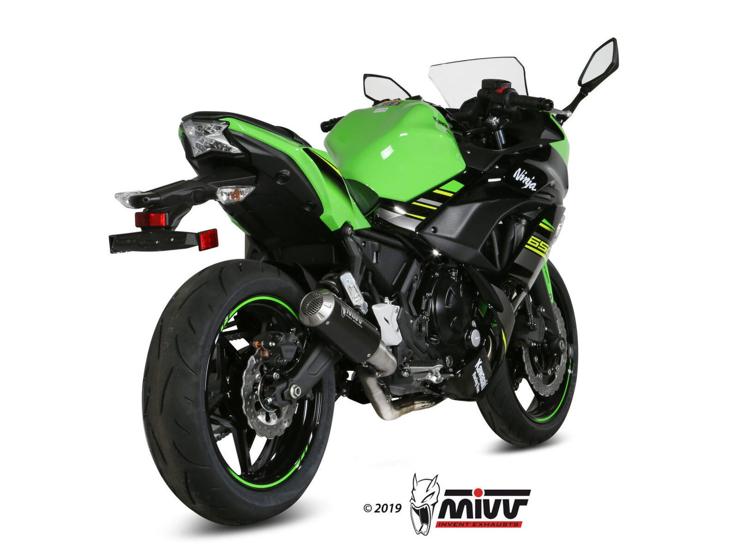 MIVV K.044 KAWASAKI NINJA 650 / Z 650 ( 2017 / 23 ) Full System High Exhaust "MK3" (black; not approved) – Accessories in the 2WheelsHero Motorcycle Aftermarket Accessories and Parts Online Shop