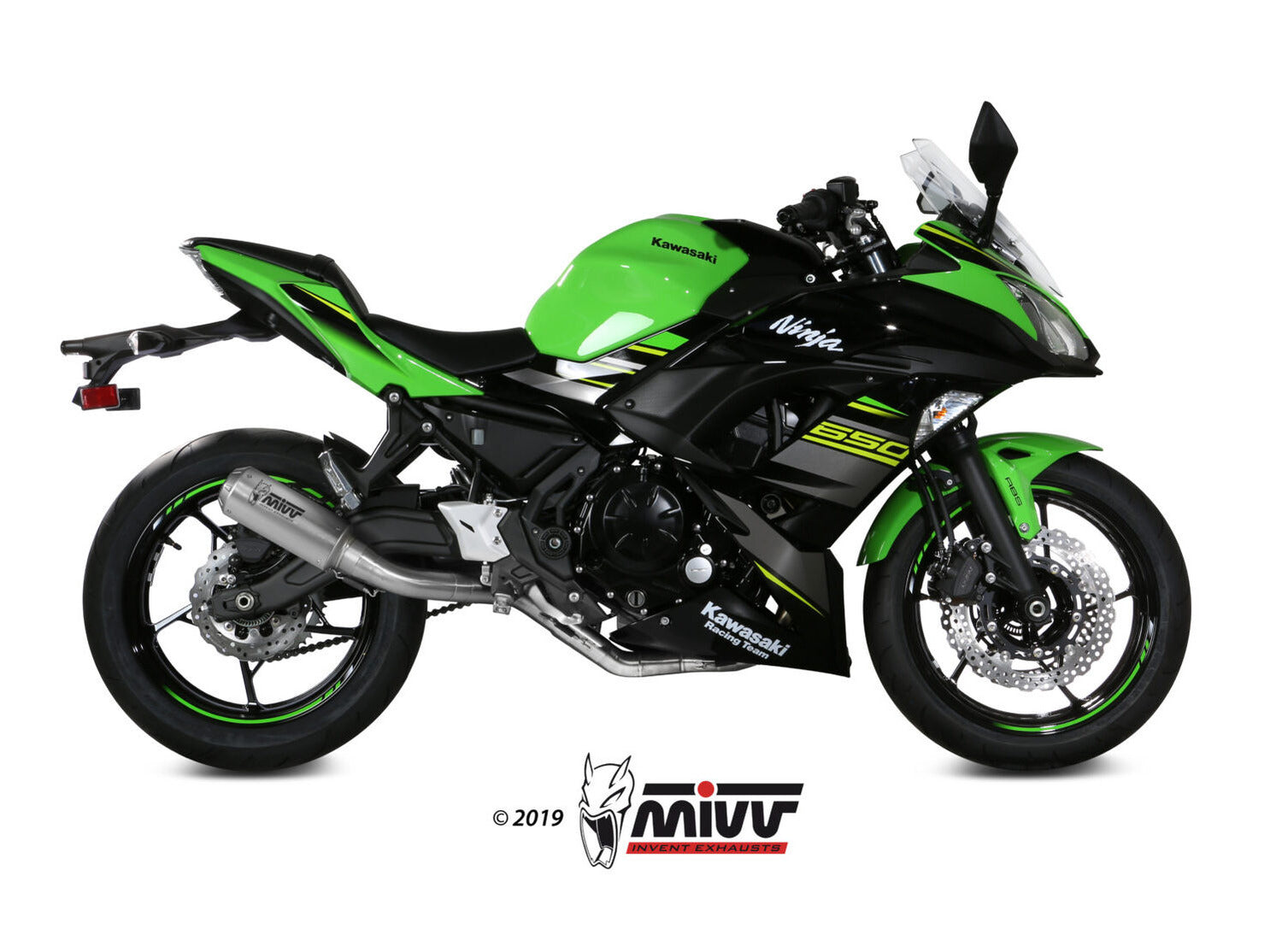 MIVV K.044 KAWASAKI NINJA 650 / Z 650 ( 2017 / 23 ) Full System High Exhaust "MK3" (stainless steel; not approved) – Accessories in the 2WheelsHero Motorcycle Aftermarket Accessories and Parts Online Shop