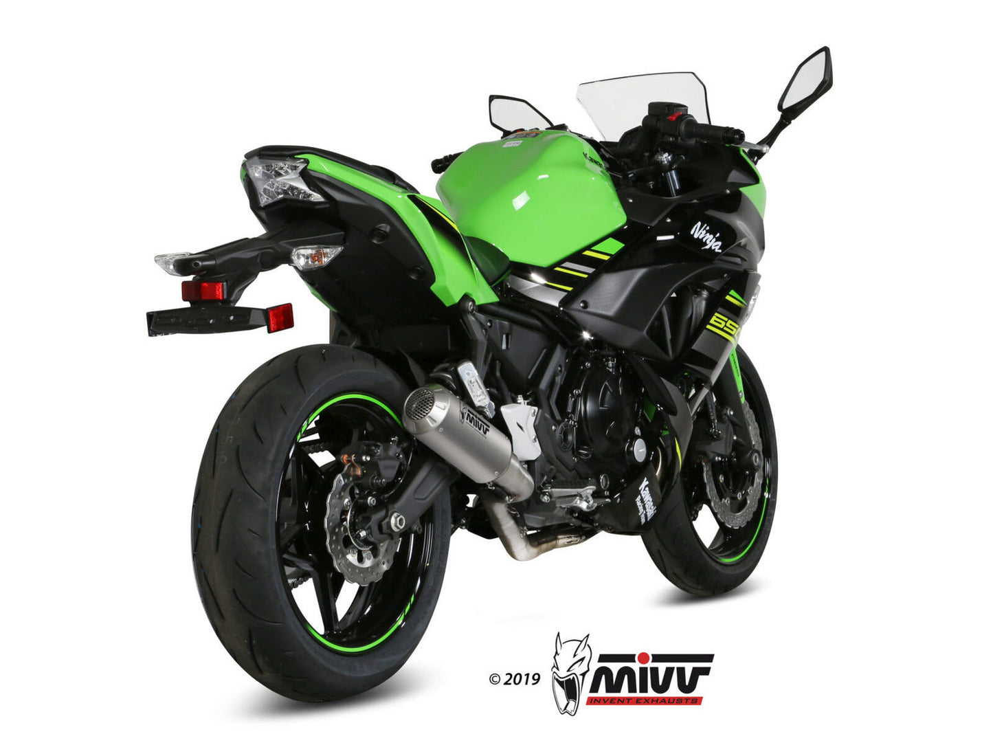 MIVV K.044 KAWASAKI NINJA 650 / Z 650 ( 2017 / 23 ) Full System High Exhaust "MK3" (stainless steel; not approved) – Accessories in the 2WheelsHero Motorcycle Aftermarket Accessories and Parts Online Shop