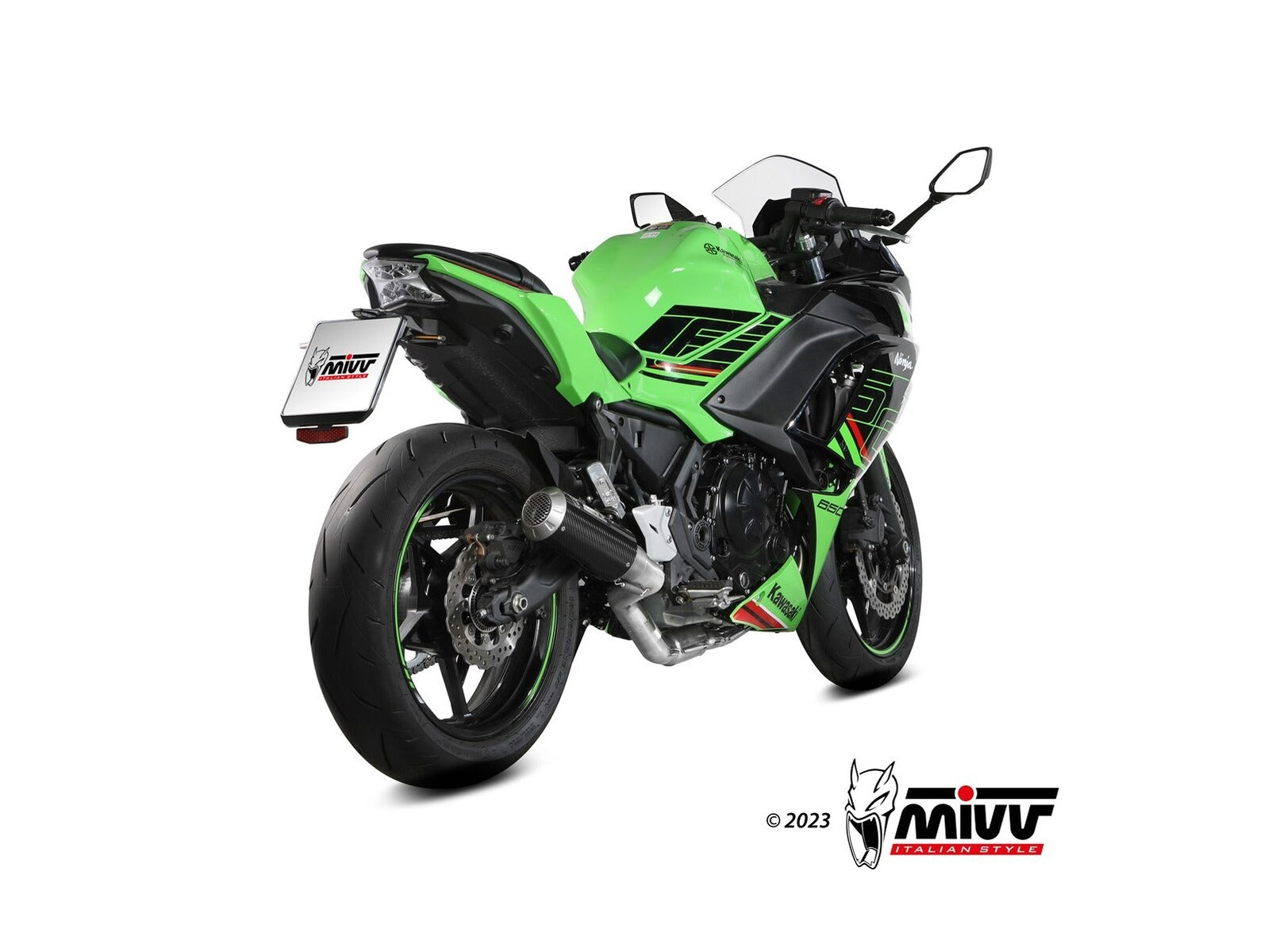 MIVV K.058 KAWASAKI NINJA 650 ( 2024+ ) Full System High Exhaust "MK3" (carbon; not approved) – Accessories in the 2WheelsHero Motorcycle Aftermarket Accessories and Parts Online Shop