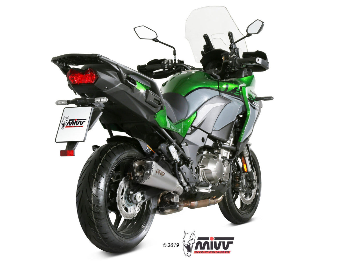 MIVV K.049 KAWASAKI VERSYS 1000 ( 2019+ ) Slip-on Exhaust "Delta Race" (stainless steel; approved) – Accessories in the 2WheelsHero Motorcycle Aftermarket Accessories and Parts Online Shop