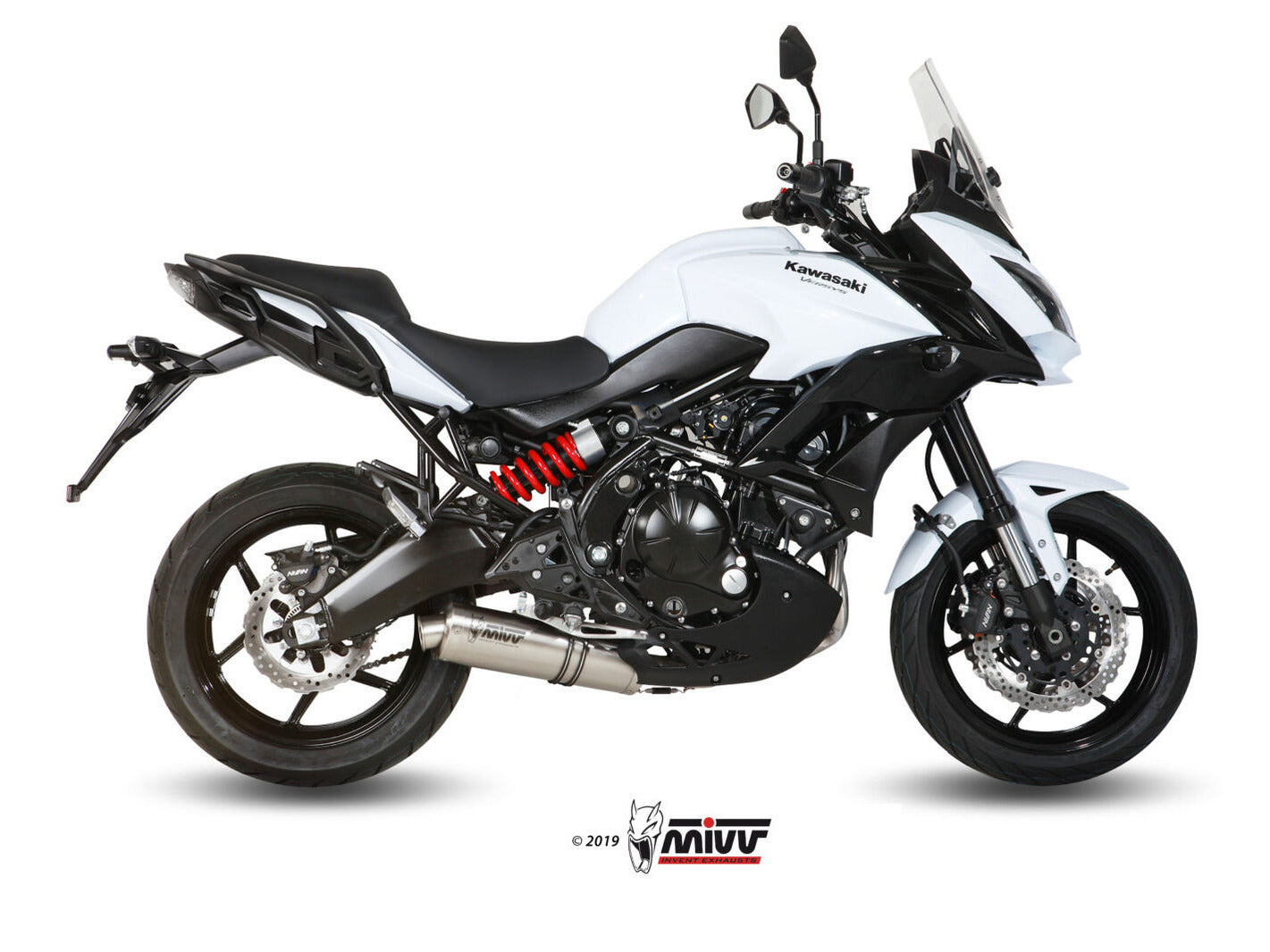 MIVV K.041 KAWASAKI VERSYS 650 ( 2015 / 20 ) Full System Exhaust "Oval" (stainless steel; approved) – Accessories in the 2WheelsHero Motorcycle Aftermarket Accessories and Parts Online Shop