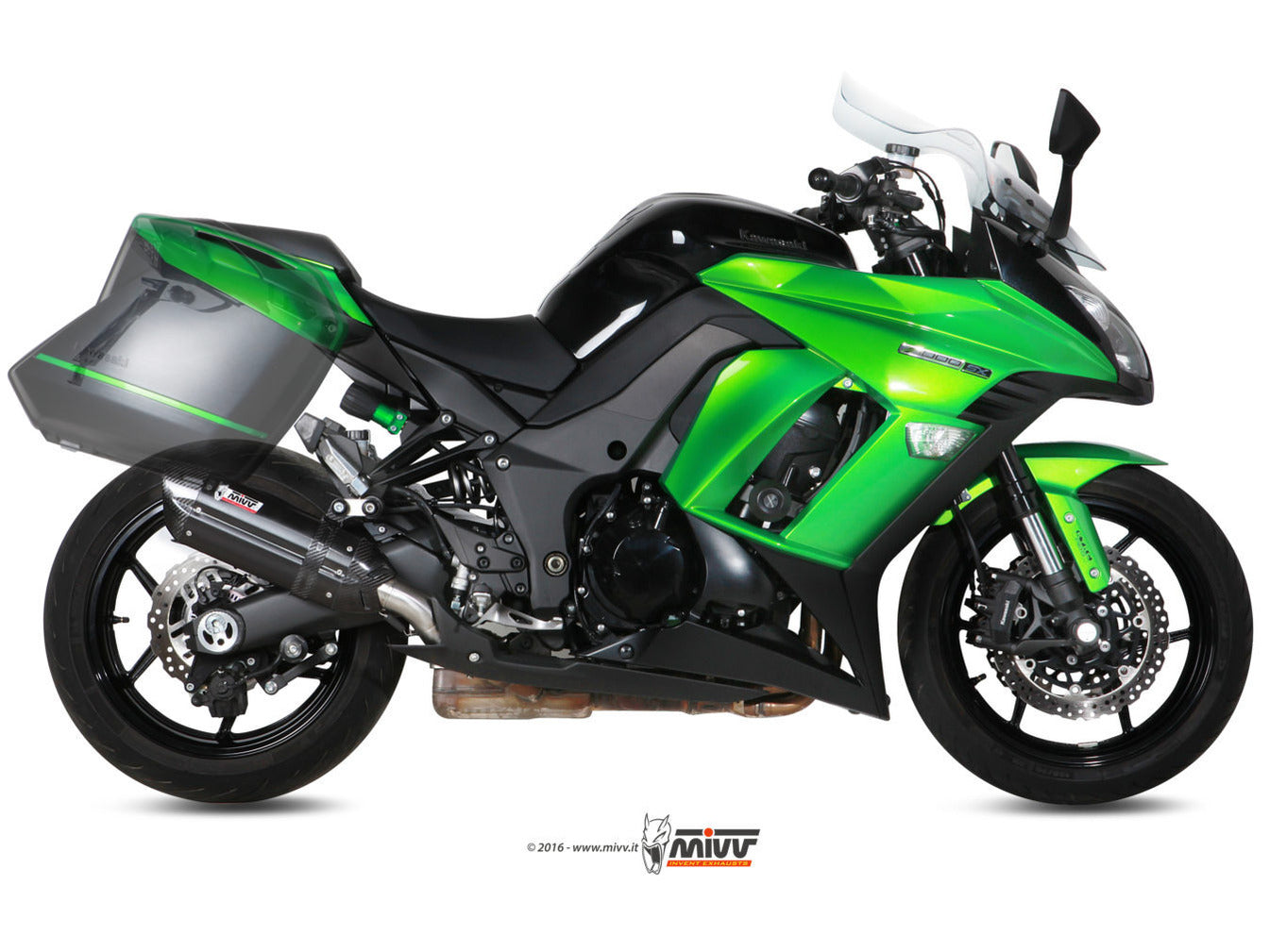 MIVV K.043 KAWASAKI Z 1000 SX / NINJA 1000 SX ( 2014 / 19 ) Dual Slip On Exhaust "Suono" (black; approved) – Accessories in the 2WheelsHero Motorcycle Aftermarket Accessories and Parts Online Shop