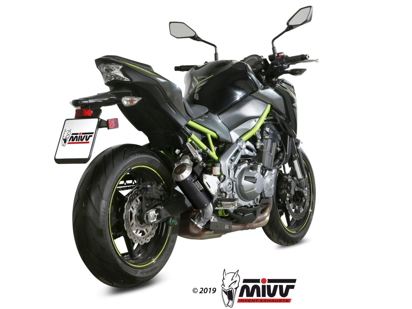 MIVV K.056 KAWASAKI Z900 A2 (35 KW / 70 KW) ( 2017+ ) Slip-on Exhaust "MK3" (carbon; approved) – Accessories in the 2WheelsHero Motorcycle Aftermarket Accessories and Parts Online Shop