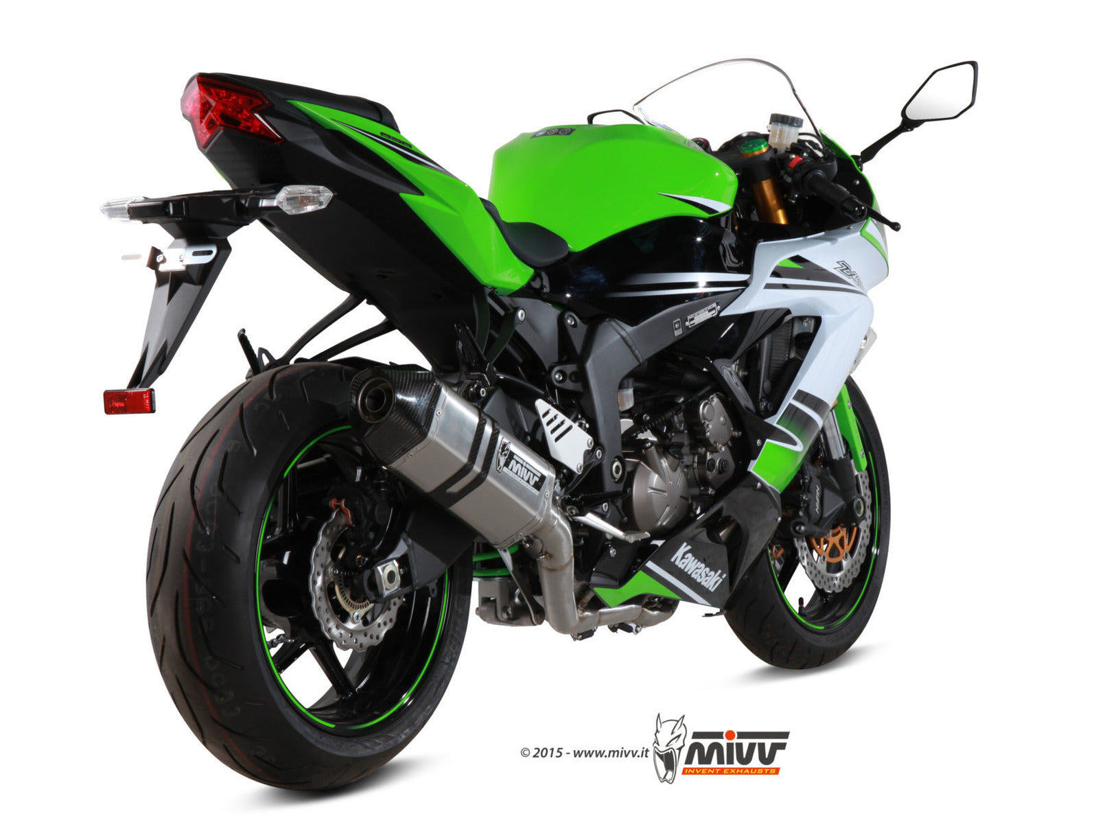 MIVV X.KA.0007 KAWASAKI ZX-6 R 636 ( 2013 / 16 ) Full System Exhaust (stainless steel; not approved) – Accessories in the 2WheelsHero Motorcycle Aftermarket Accessories and Parts Online Shop