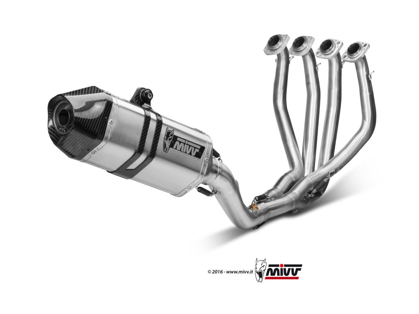 MIVV R.KA.0001 KAWASAKI ZX-6 R ( 2009 / 16 ) Full System Exhaust (titanium; not approved) – Accessories in the 2WheelsHero Motorcycle Aftermarket Accessories and Parts Online Shop