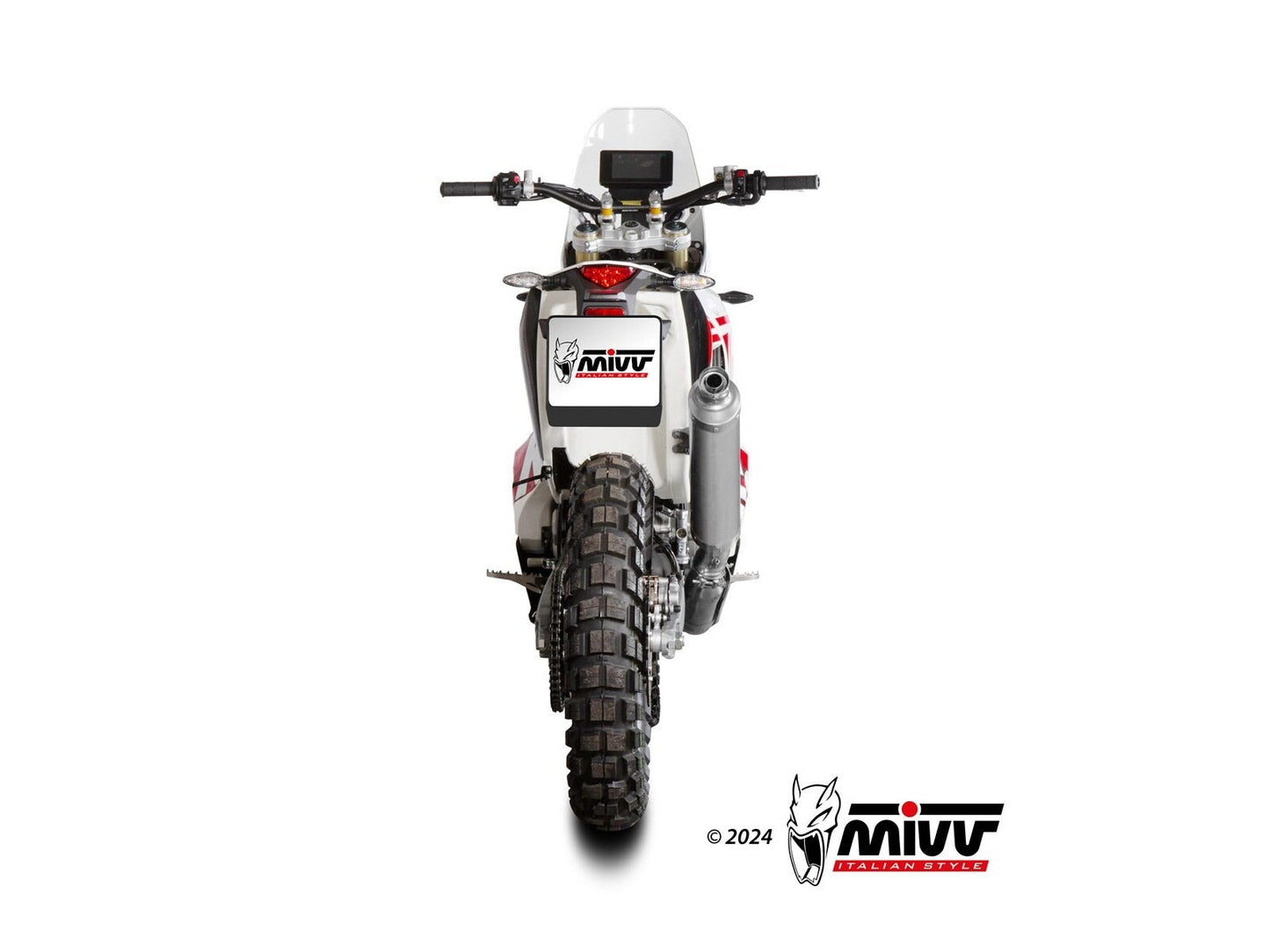 MIVV KO.001 KOVE 450 RALLY ( 2023+ ) Slip-on Exhaust "Dakar" (stainless steel; approved) – Accessories in the 2WheelsHero Motorcycle Aftermarket Accessories and Parts Online Shop