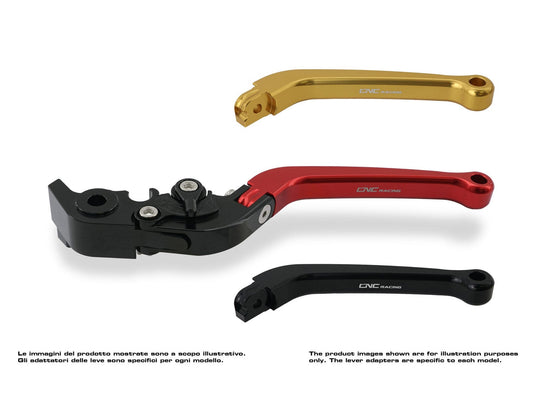 LCF48 - CNC RACING Ducati DesertX / Scrambler Clutch Lever (Long Folding 180 mm) – Accessories in the Motodeal Motorcycle Aftermarket Accessories and Parts Online Shop