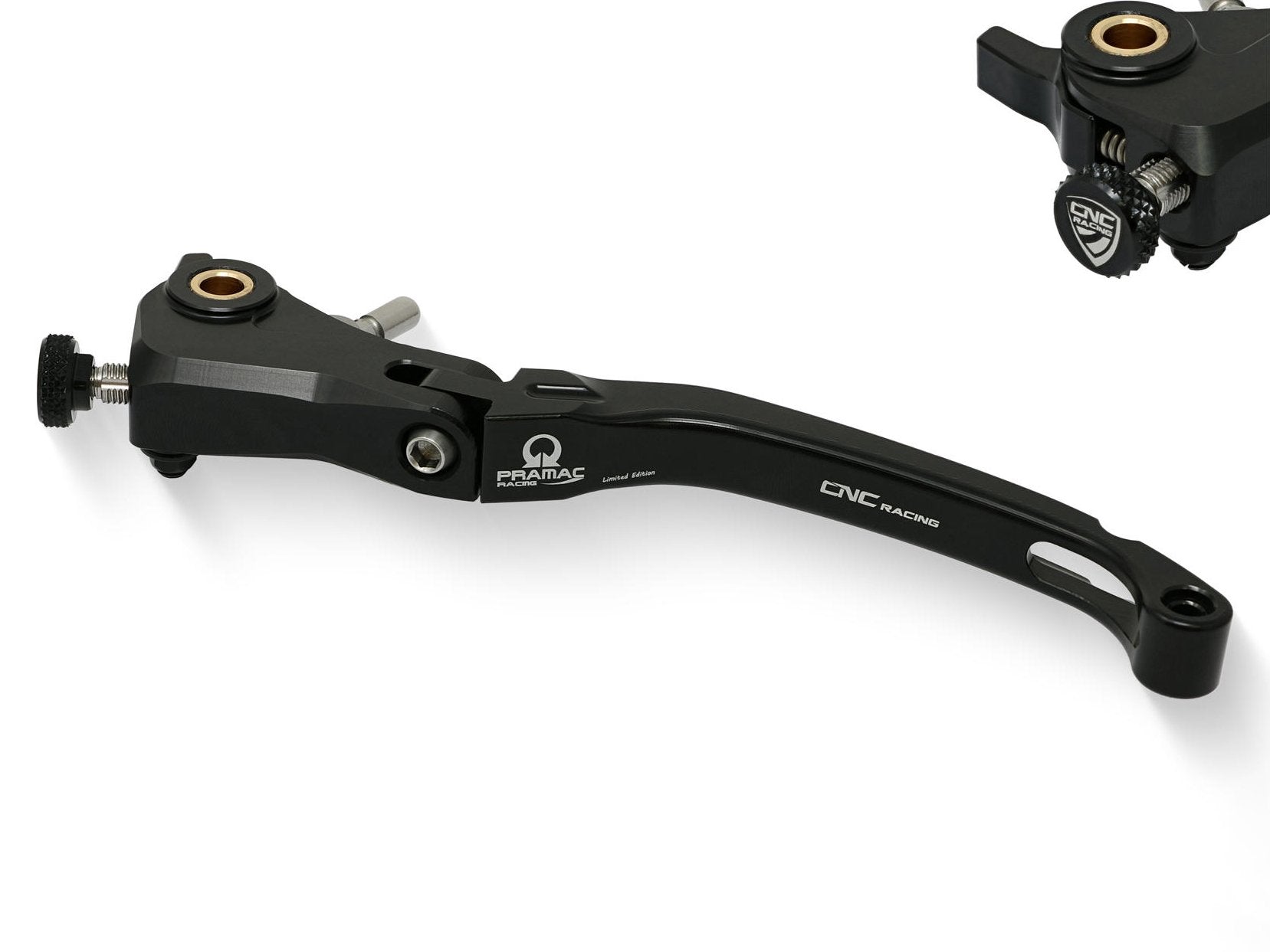 LCR12PR - CNC RACING Ducati / Aprilia / MV Agusta Folding Clutch Lever (Pramac edition) – Accessories in the Motodeal Motorcycle Aftermarket Accessories and Parts Online Shop
