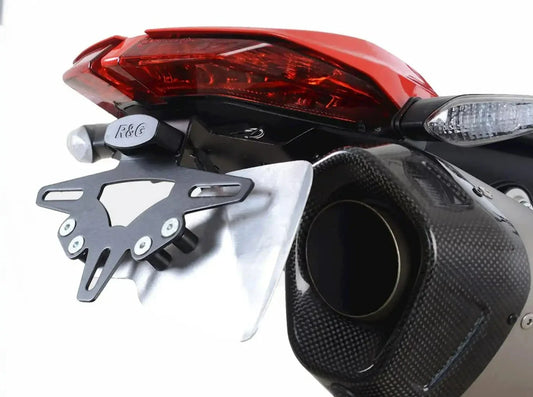 LP0274 - R&G RACING Ducati Hypermotard 950 (2019+) Tail Tidy (for Termignoni RHS exhaust) – Accessories in the 2WheelsHero Motorcycle Aftermarket Accessories and Parts Online Shop