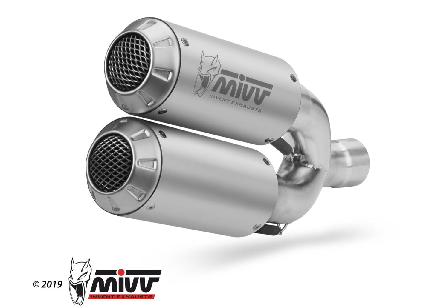 MIVV D.042 Ducati Monster 821 (18/20) Dual Slip-on Exhaust "MK3" (stainless steel; not approved) – Accessories in the 2WheelsHero Motorcycle Aftermarket Accessories and Parts Online Shop