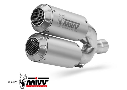 MIVV KT.022 KTM 1290 SUPERDUKE ( 2014 / 16 ) Dual Slip-on Exhaust "MK3" ( stainless steel; approved) – Accessories in the 2WheelsHero Motorcycle Aftermarket Accessories and Parts Online Shop