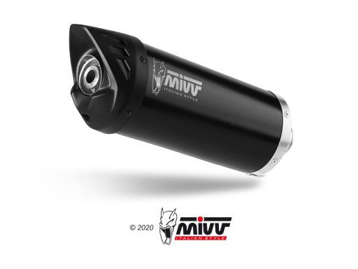 MIVV MV.YA.0007 YAMAHA X-MAX 125 (2021 -) Full System Exhaust "MOVER" (Black; approved) – Accessories in the 2WheelsHero Motorcycle Aftermarket Accessories and Parts Online Shop