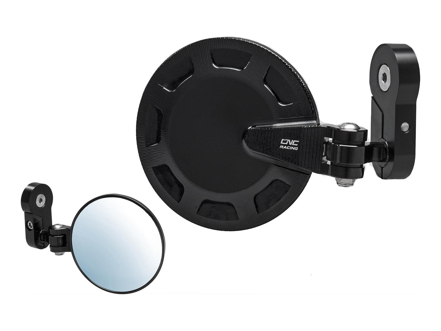 MR703 - CNC RACING Bar End Mirror "Rocket" (Ø 94,5 mm; right) – Accessories in the Motodeal Motorcycle Aftermarket Accessories and Parts Online Shop