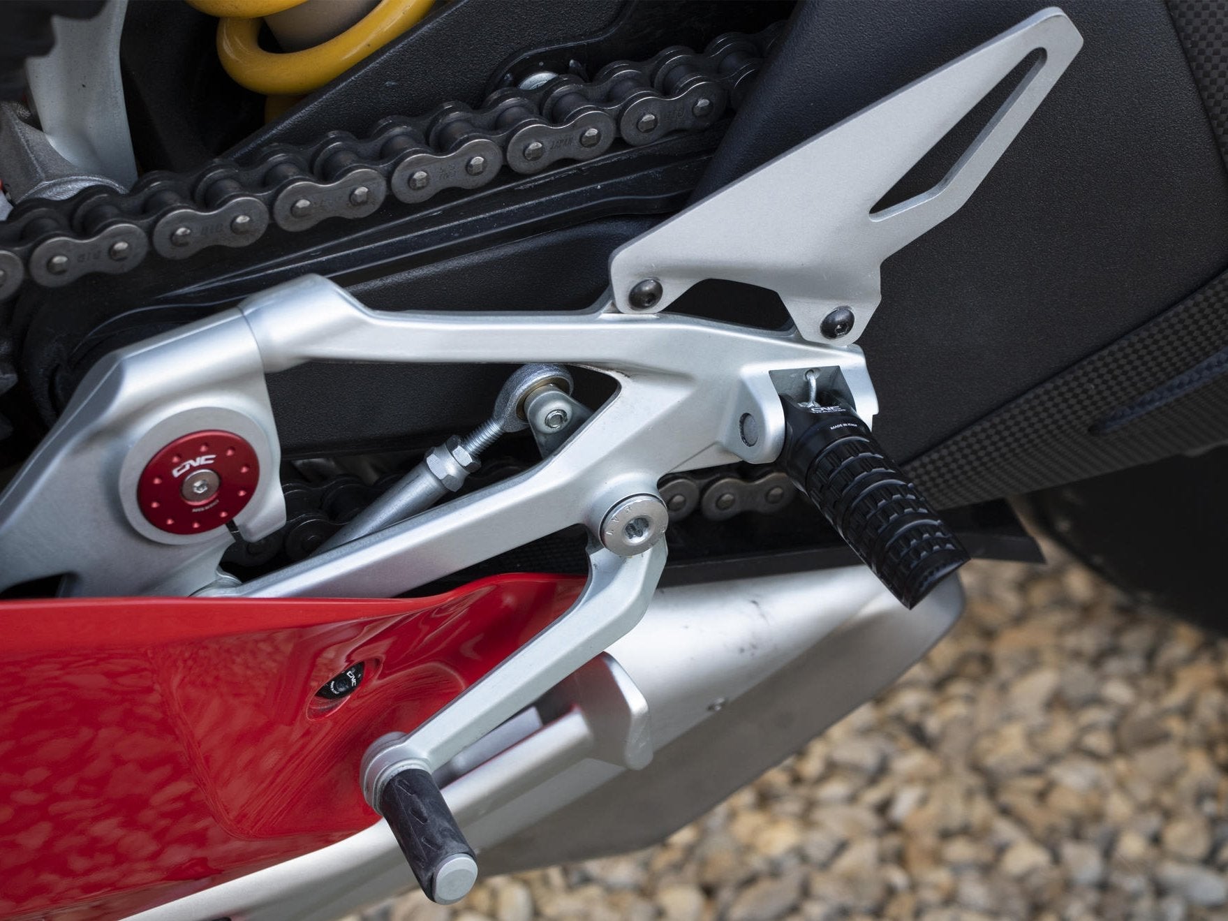 PC124 - CNC RACING Ducati Footpegs (pilot) – Accessories in the Motodeal Motorcycle Aftermarket Accessories and Parts Online Shop