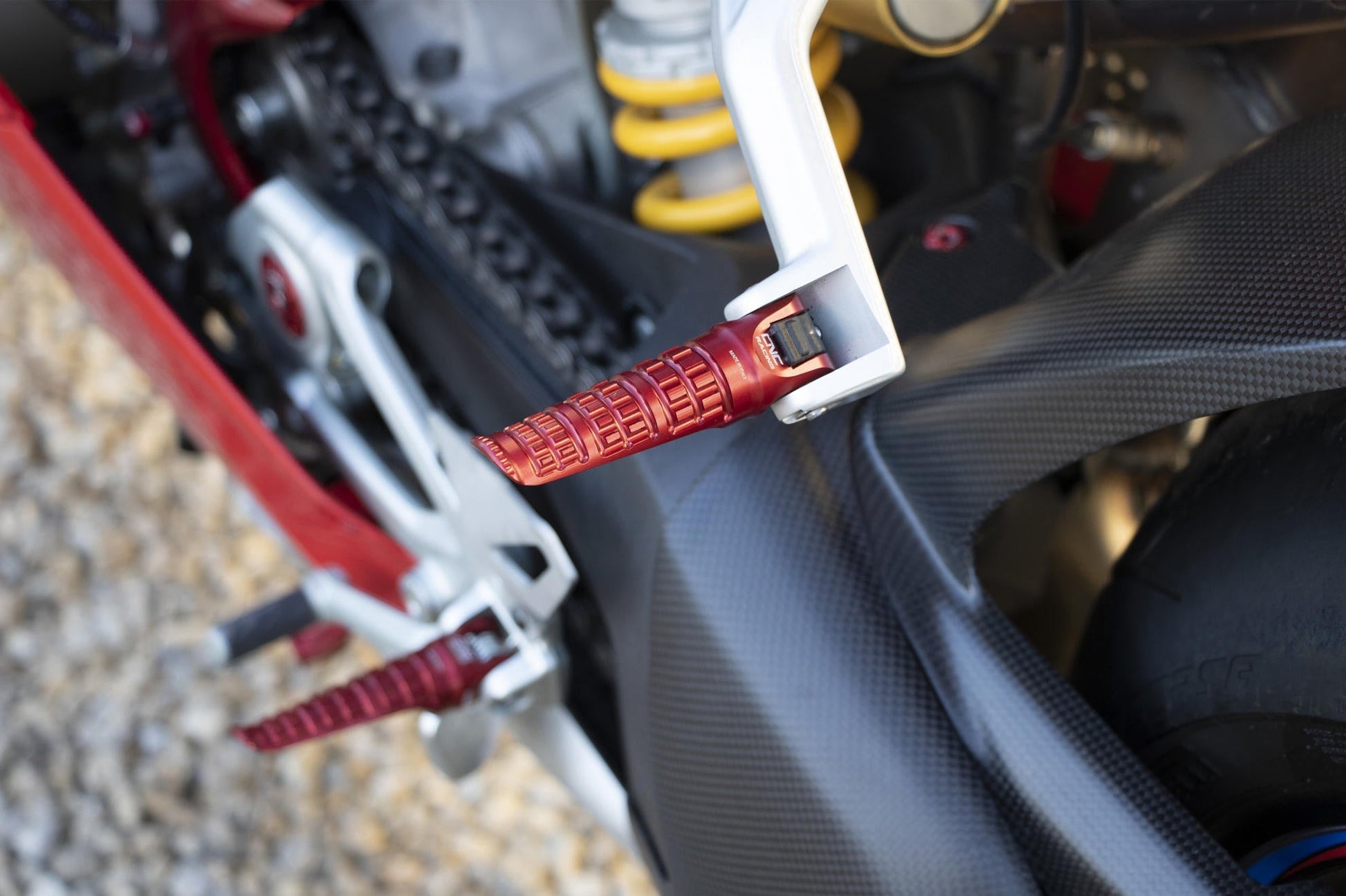 PC124 - CNC RACING Ducati Panigale / Streetfighter Footpegs (passenger) – Accessories in the Motodeal Motorcycle Aftermarket Accessories and Parts Online Shop