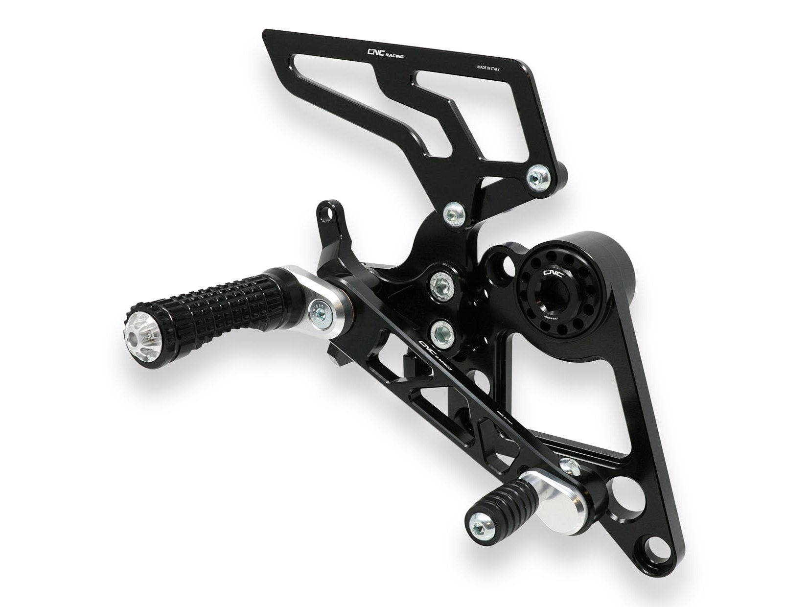 PE160 - CNC RACING Ducati Hypermotard 796/1100/1100 Evo Adjustable Rearset – Accessories in the Motodeal Motorcycle Aftermarket Accessories and Parts Online Shop