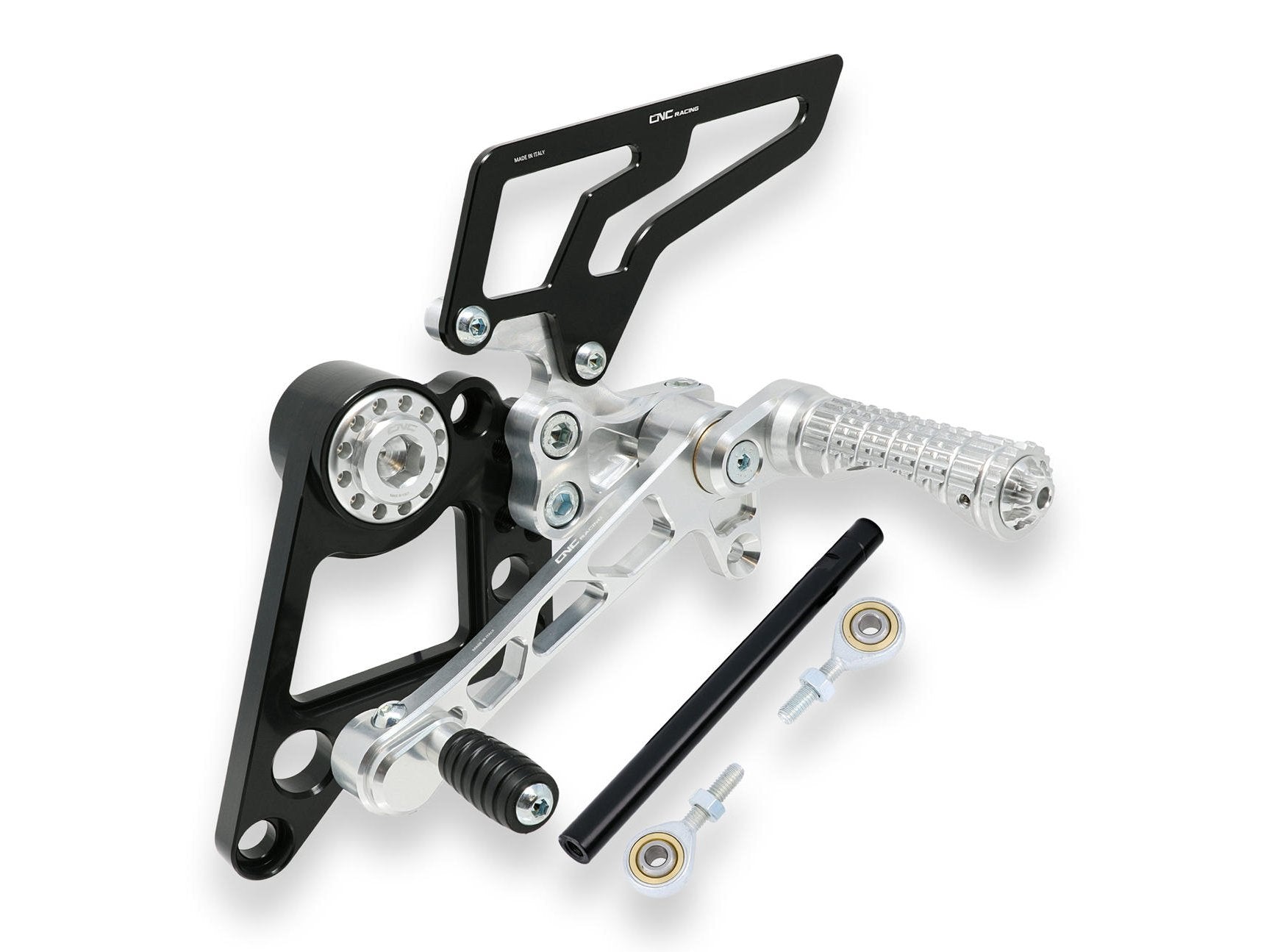 PE160 - CNC RACING Ducati Hypermotard 796/1100/1100 Evo Adjustable Rearset – Accessories in the Motodeal Motorcycle Aftermarket Accessories and Parts Online Shop