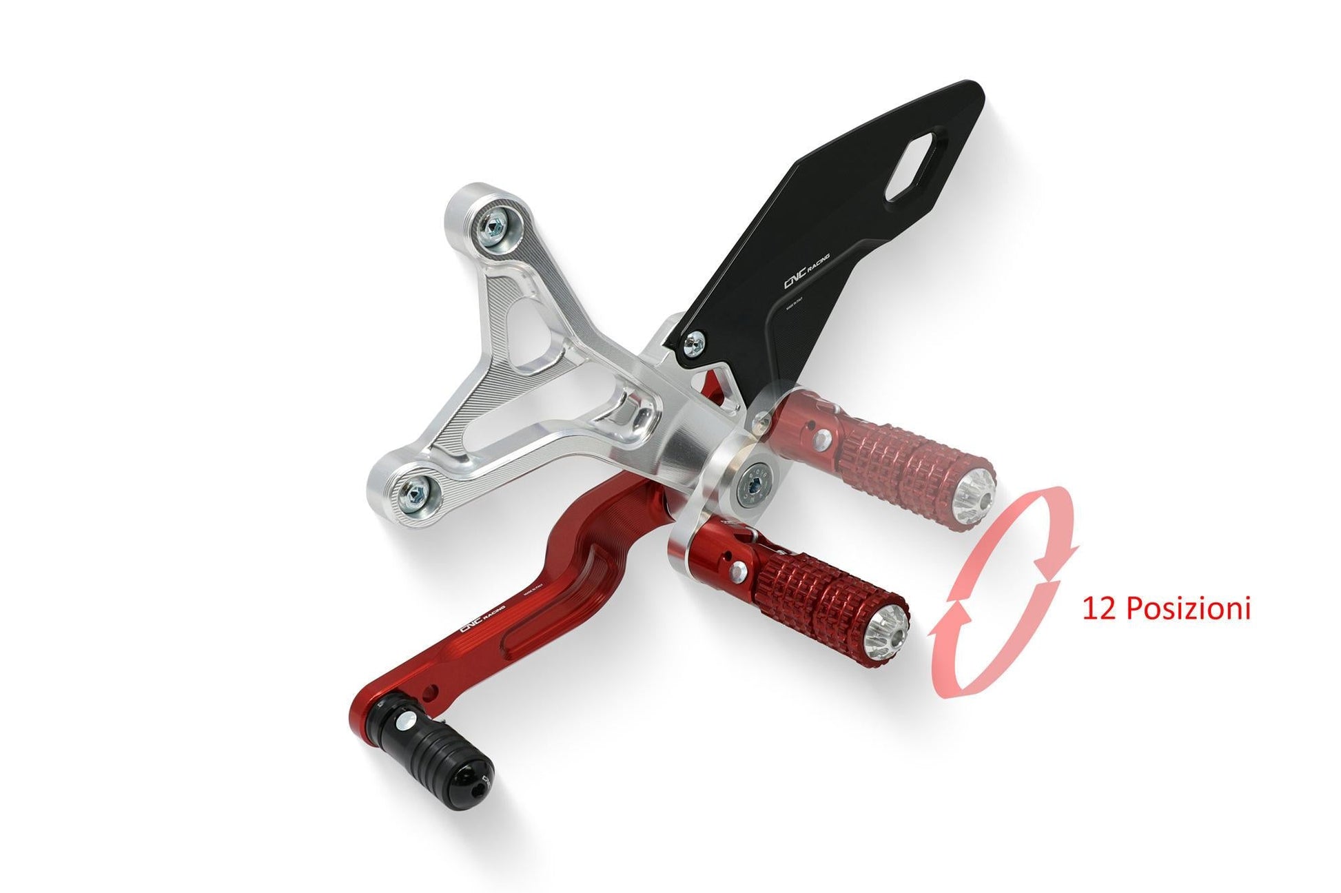 PE229 - CNC RACING MV Agusta Brutale 800 / RR (2016+) Adjustable Rearset – Accessories in the Motodeal Motorcycle Aftermarket Accessories and Parts Online Shop