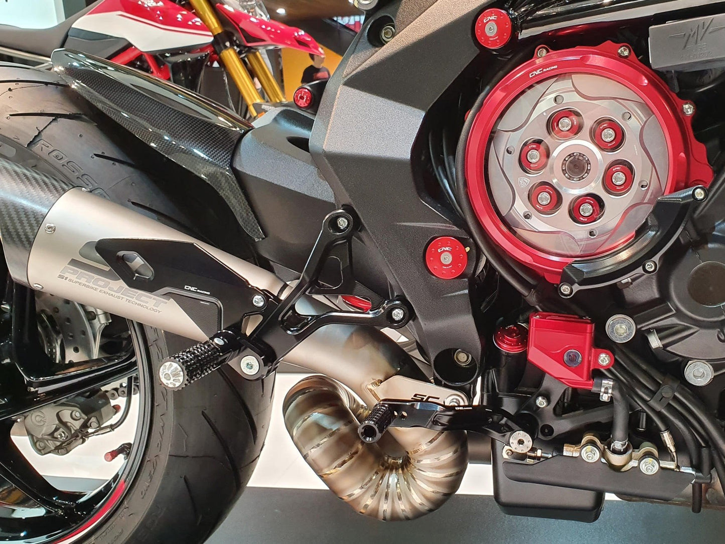 PE229 - CNC RACING MV Agusta Brutale 800 / RR (2016+) Adjustable Rearset – Accessories in the Motodeal Motorcycle Aftermarket Accessories and Parts Online Shop
