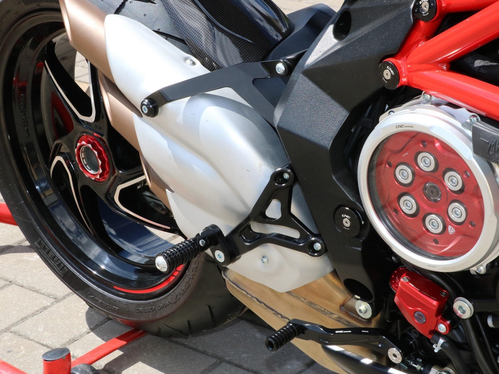 PE229 - CNC RACING MV Agusta Brutale 800 / RR (2016+) Adjustable Rearset – Accessories in the Motodeal Motorcycle Aftermarket Accessories and Parts Online Shop