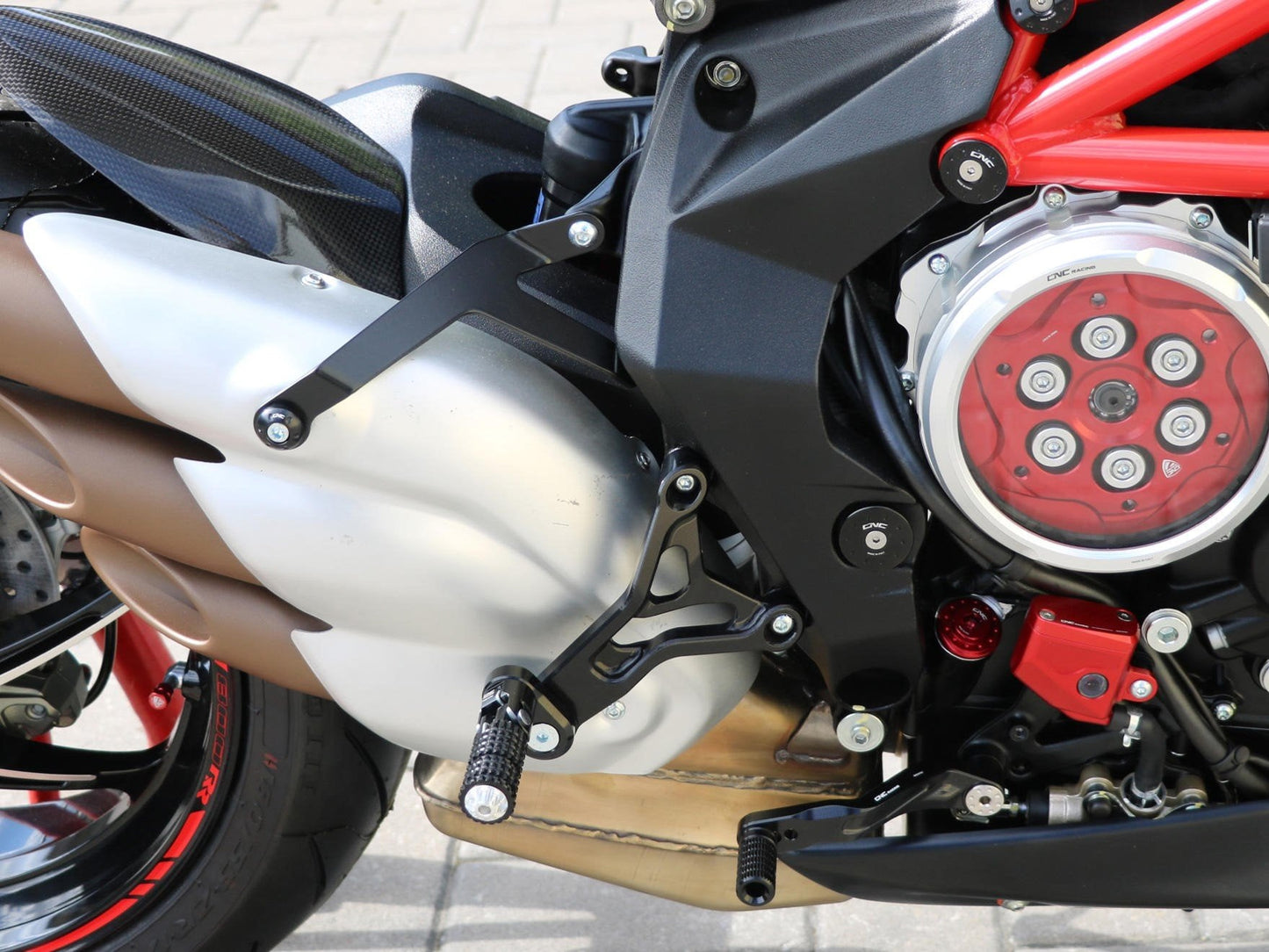 PE229 - CNC RACING MV Agusta Brutale 800 / RR (2016+) Adjustable Rearset – Accessories in the Motodeal Motorcycle Aftermarket Accessories and Parts Online Shop