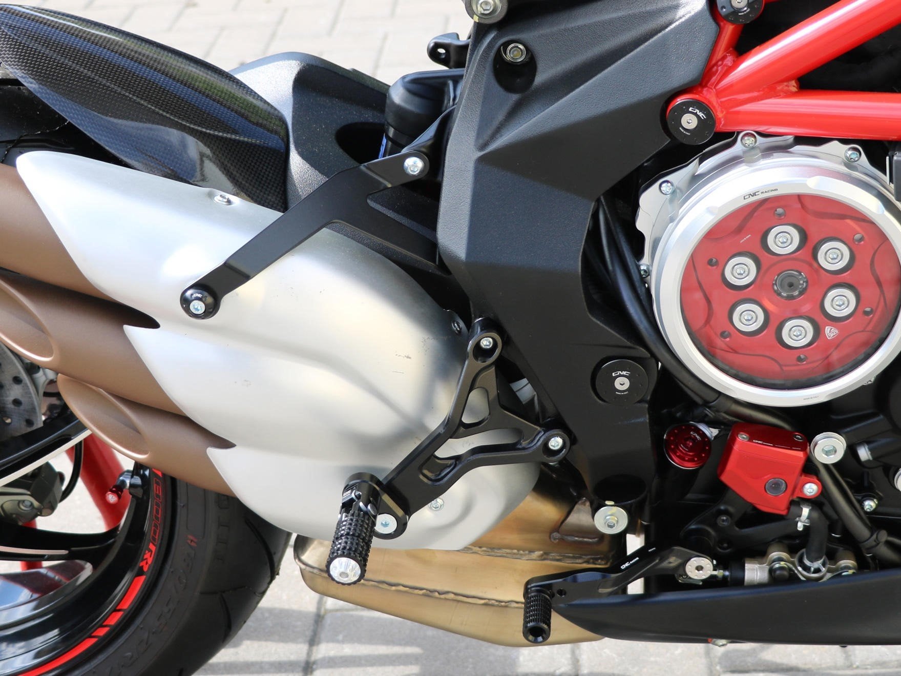 PE229 - CNC RACING MV Agusta Brutale 800 / RR (2016+) Adjustable Rearset – Accessories in the Motodeal Motorcycle Aftermarket Accessories and Parts Online Shop