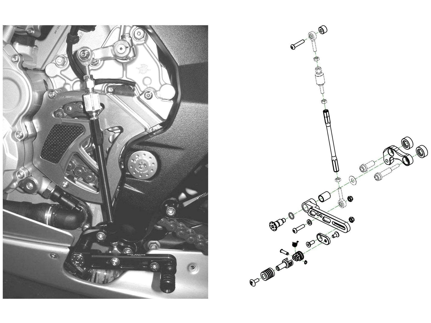 PE330 - CNC RACING MV Agusta Reverse Shift (for CNC RACING rearsets) – Accessories in the Motodeal Motorcycle Aftermarket Accessories and Parts Online Shop