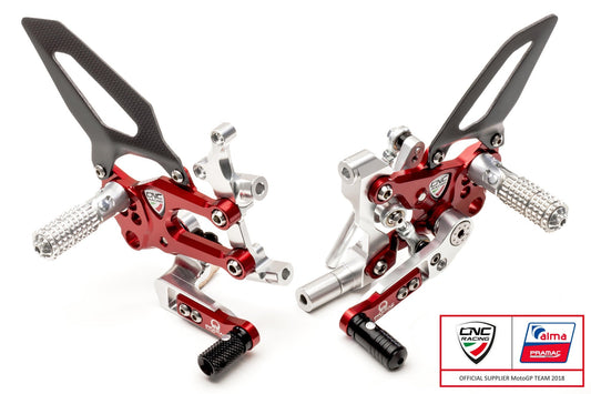 PE400PR - CNC RACING Ducati Panigale V2 (12/24) Adjustable Rearset (Pramac edition) – Accessories in the Motodeal Motorcycle Aftermarket Accessories and Parts Online Shop