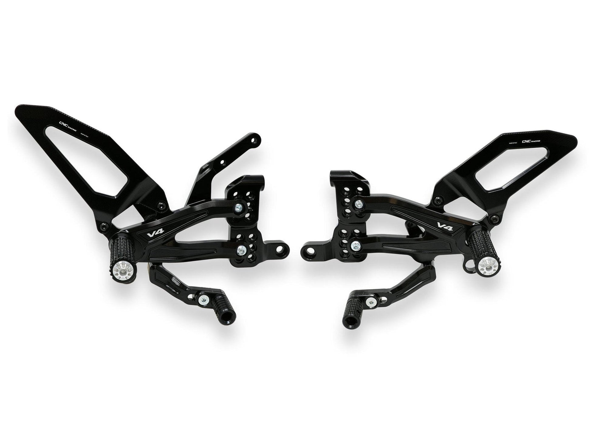 PE406 - CNC RACING Ducati Panigale V4 (2018+) Adjustable Rearset "RPS" – Accessories in the Motodeal Motorcycle Aftermarket Accessories and Parts Online Shop
