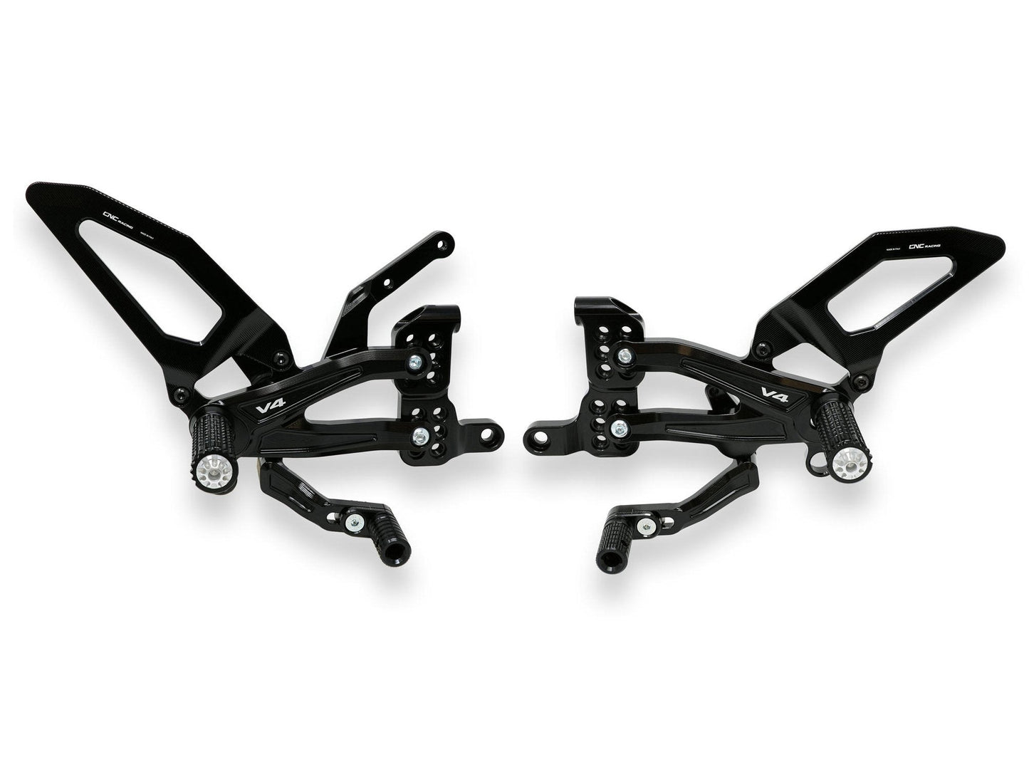 PE407 - CNC RACING Ducati Panigale V4 (18/24) Adjustable Rearset "Easy" – Accessories in the Motodeal Motorcycle Aftermarket Accessories and Parts Online Shop