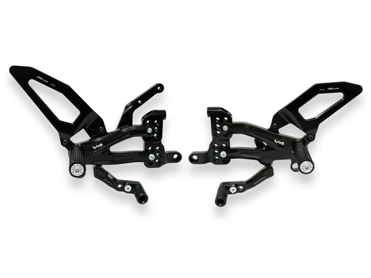PE407 - CNC RACING Ducati Panigale V4 (18/24) Adjustable Rearset "Easy" – Accessories in the Motodeal Motorcycle Aftermarket Accessories and Parts Online Shop