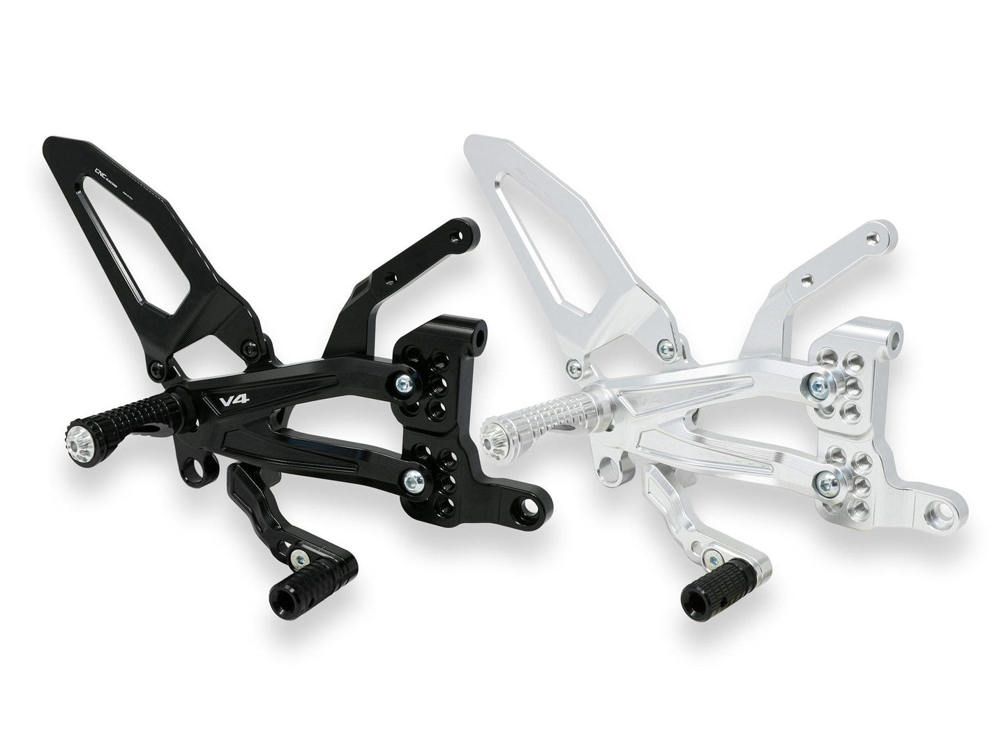 PE407 - CNC RACING Ducati Panigale V4 (18/24) Adjustable Rearset "Easy" – Accessories in the Motodeal Motorcycle Aftermarket Accessories and Parts Online Shop