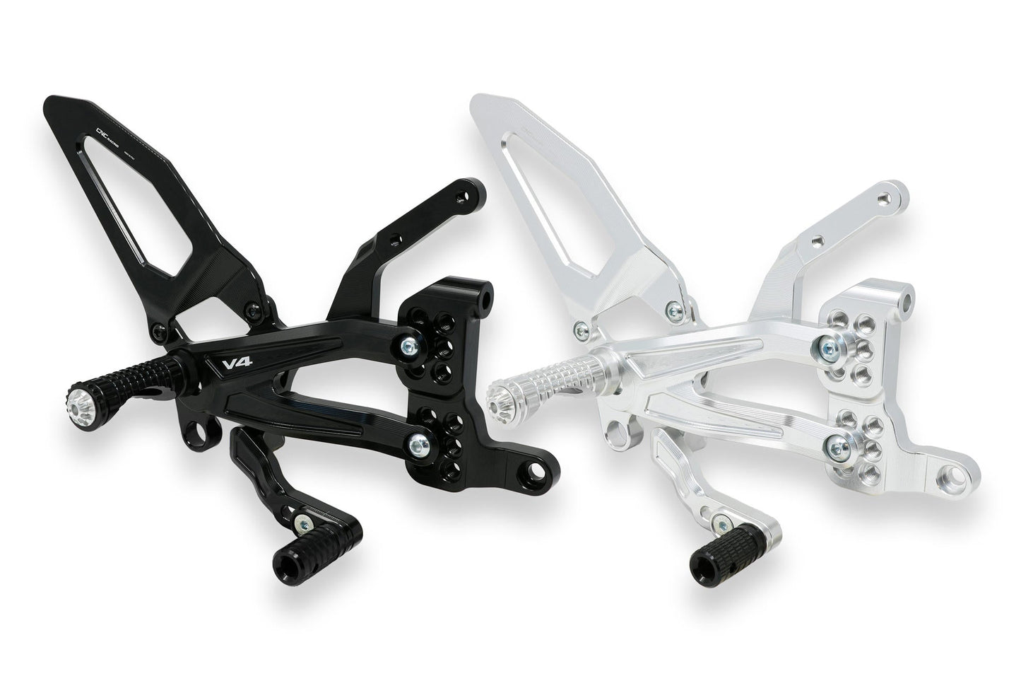 PE406 - CNC RACING Ducati Panigale V4 (2018+) Adjustable Rearset "RPS" – Accessories in the Motodeal Motorcycle Aftermarket Accessories and Parts Online Shop