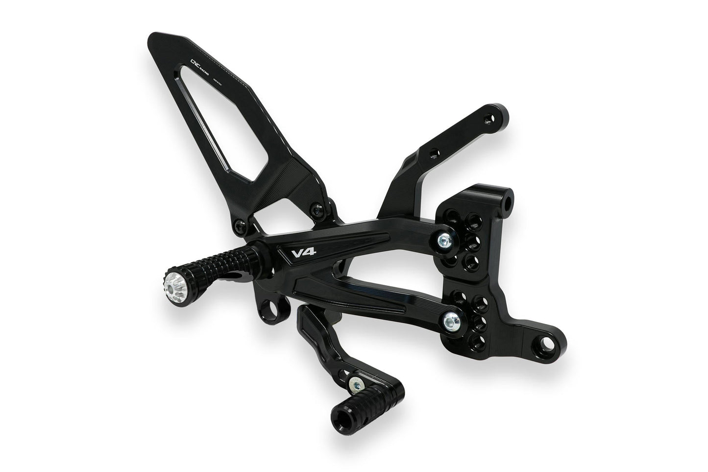 PE406 - CNC RACING Ducati Panigale V4 (2018+) Adjustable Rearset "RPS" – Accessories in the Motodeal Motorcycle Aftermarket Accessories and Parts Online Shop