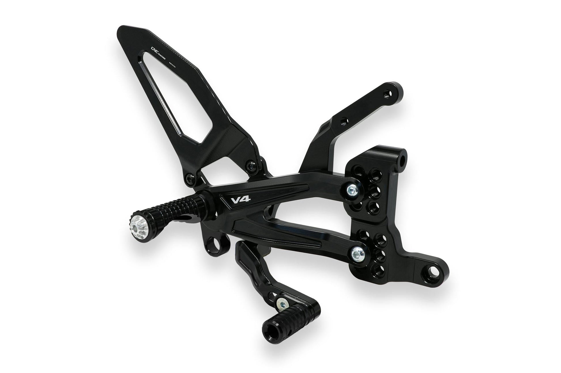 PE406 - CNC RACING Ducati Panigale V4 (2018+) Adjustable Rearset "RPS" – Accessories in the Motodeal Motorcycle Aftermarket Accessories and Parts Online Shop